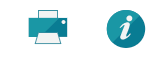 Printer and Info icons Image of Printer and Info icons